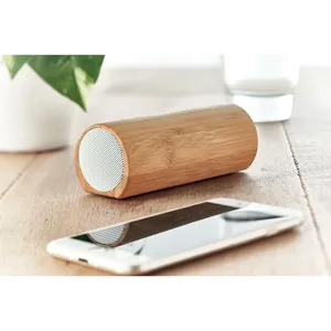 Altoparlante Personalizzato in Bambù Sostenibile Moderno SPEAKBOX per Set Regalo Promozionali - Product Image 3
