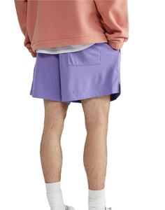 Pantalones Cortos Deportivos de Malla Transpirable para Hombre, Talla Grande, para Correr, Fitness, Buena Calidad, Diseño Sólido - Product Image 4