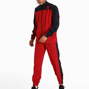 Chándal deportivo para hombre de último diseño 2025, conjunto de patrón sólido transpirable para Otoño Invierno, venta al por mayor disponible - Product Image 1