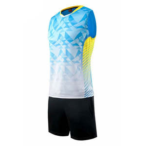 Nouveau design d'uniforme de volley-ball Impression de logo personnalisé Meilleur design Vêtements de sport Uniforme de volley-ball de haute qualité pour hommes - Product Image 5