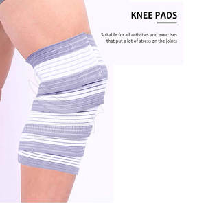 Direct Factory Made Custom Gym Fitness Knee Wraps Weight <b>Lifting</b> Knee Wrap for Squat and Knee Wraps - Product Image 4