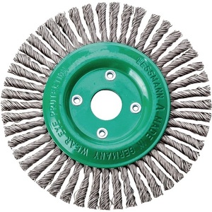 แปรงกลม 125 มม. ลวดสแตนเลส 0.5 มม. 6 มม. 15000 รอบต่อนาที-LESSMANN - Product Image 1