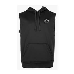 Alta calidad de trabajo sin mangas Fitness Wear Hoodie hombres gimnasio desgaste Stringer chaleco entrenamiento sin mangas poliéster Hoodie - Product Image 5