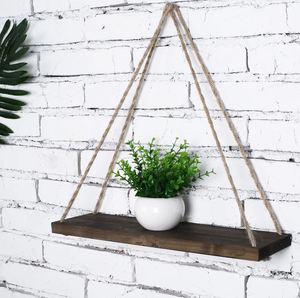 New Hanging Solid Wood Floating Wall <b>Shelves</b> Wall Mounted Storage <b>Shelf</b> for Home Hotels Living Room Kitchen Decor Made in India - Product Image 3