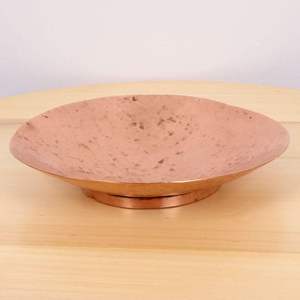 Bol en cuivre martelé de qualité supérieure bol en cuivre de forme personnalisée au design vintage pour ustensiles de cuisine bol en cuivre pour servir des aliments - Product Image 6