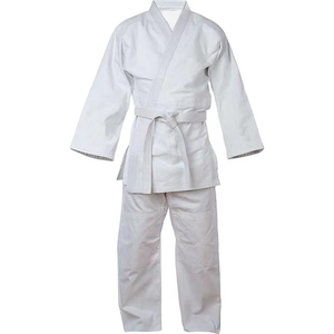 Uniforme de Karate Resistente con Opción de Logotipo Frontal Personalizable, Algodón Ligero para Adultos Unisex, Entrenamiento de Artes Marciales - Product Image 2