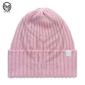 Gorro de invierno con logotipo personalizado, gorro de punto hecho a mano, gorro informal de invierno para adultos - Product Image 5