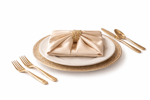 Servilletas de Mesa de Tela Satén de Lujo de Primera Calidad, 20x20 Pulgadas, Ecológicas, Duraderas, ROSEHANCOLLECTION, Personalizables - Product Image 6