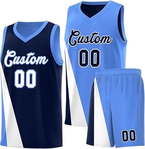 Camiseta de baloncesto reversible de alta calidad al por mayor, ropa de entrenamiento transpirable con estampado personalizado, conjunto de uniforme de talla grande 100% - Product Image 4