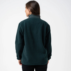 Chaquetas de microfibra transpirable con cremallera completa de fábrica profesional para hombres y mujeres Chaquetas de lana de Jersey de diseño simple - Product Image 3