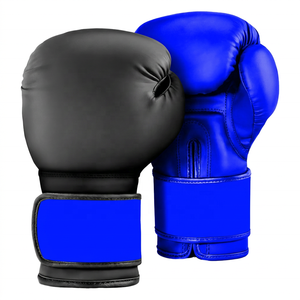 Guantes de Boxeo de Cuero para Entrenamiento con Cierre de Velcro, Soporte para Muñeca, Protección de Espuma Multicapa, Forro Antiolor y Absorbente de Sudor - Product Image 4