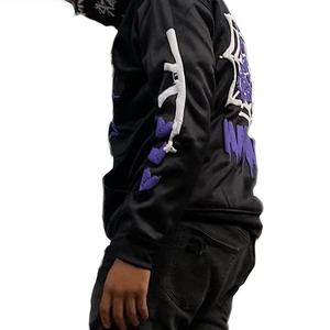 Sudadera con Capucha y Cremallera para Hombre, Estilo Urbano, Informal, con Estampado de Letras, para Hombre y Mujer - Product Image 4