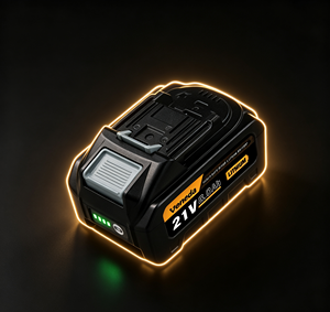 Paket Baterai Lithium Ion 18V 8Ah 21700 10C Pengganti Baterai Isi Ulang dengan Pengosongan Tinggi untuk Peralatan Listrik Tanpa Kabel OEM ODM - Product Image 3