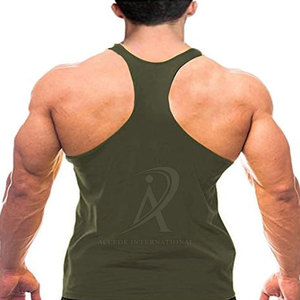 สตริงเกอร์ระบายอากาศสำหรับผู้ชายชุดกีฬายิม - Product Image 3