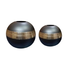 การตกแต่งแจกันขนาดใหญ่สไตล์ดั้งเดิมสำหรับห้องนั่งเล่นการตกแต่งพื้นกระถางดอกไม้ที่ใช้กับดอกไม้ประดิษฐ์ - Product Image 2