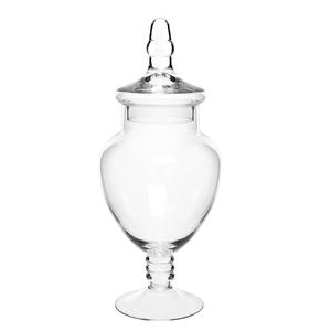 Meilleur vendeur, pot en verre transparent avec couvercle en bois pour épices/sucre - Product Image 5