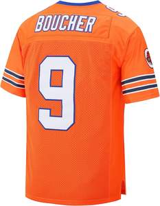 Jersey de fútbol americano Retro sublimado de poliéster personalizado Unisex de alta calidad hecho en fábrica más vendido de talla grande para adultos - Product Image 2