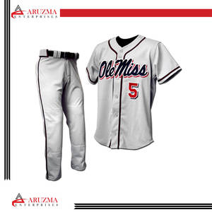 Camiseta de béisbol para niños y adultos, uniforme de béisbol para jóvenes - Product Image 2