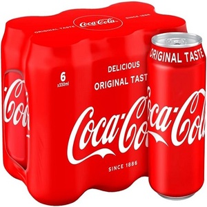Refresco de Coca Cola (Slim) /latas de Coca Cola de 330ml de Alemania - Product Image 4