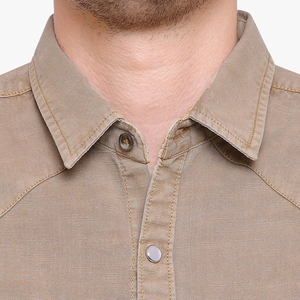 Autumn Casual Solid Slim <b>Jeans</b> <b>Shirt</b> <b>for</b> <b>Men</b> 2025 Good Quality Casual <b>Shirts</b> <b>for</b> <b>Men</b> - Product Image 6