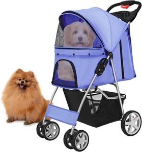 TH-PSP-200 Vietnam Pet Poussette Chariot Fournisseur Dernière Conception Smart Handy Pet Chariot Western Style pet poussette Cadre Robuste - Product Image 6