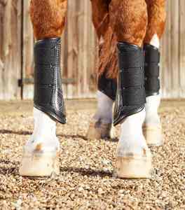 Bottes de brossage pour chevaux, vêtements de protection pour les jambes, amortissantes, ajustement confortable, fourniture OEM ODM, bottes de brossage pour chevaux - Product Image 6