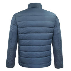 New Design <b>Slim</b> <b>Fit</b> Plain Blank Puffer <b>Jackets</b> for <b>Men</b> Cheap Price <b>Men</b> Windproof Puffer <b>Jacket</b> With Long Sleeve - Product Image 2