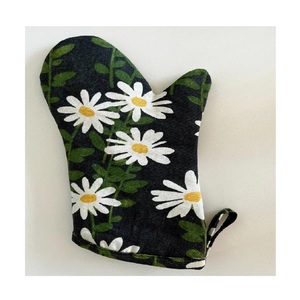 Gant de four épais vert avec miel abeilles gants jolie mitaine 100% coton marque de qualité supérieure cuisine cuisson cuisson durable réutilisable - Product Image 6