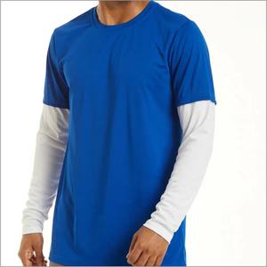 Conception personnalisée T-shirts à poche à manches courtes en coton doux pour hommes, respirant et sans étiquette - Product Image 1