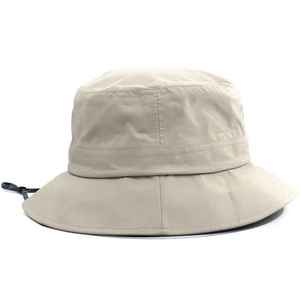 หมวกบักเก็ตผ้าฝ้ายแบบปักพร้อมโลโก้ตามสั่งหมวกชาวประมงกันแดดสองด้าน - Product Image 5