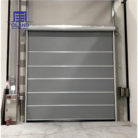 Vente directe d'usine - Porte automatique pour entrepôt industriel, salle blanche, porte à enroulement rapide en PVC, étanche, pour atelier