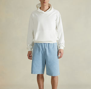 Sweat à capuche surdimensionné pour homme, coupe ample, fabriqué en molleton 100% coton lourd, offrant un style à épaules tombantes et un confort durable - Product Image 2