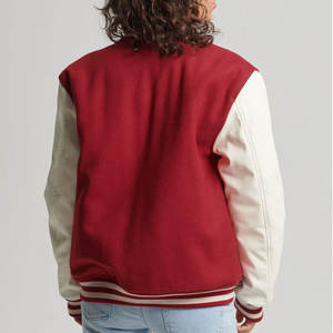 Veste universitaire pour femmes sur mesure, best-seller, boutonnée, style baseball, veste universitaire pour femmes pour adultes - Product Image 2