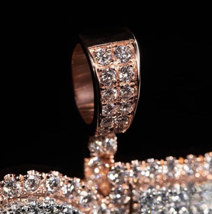 Collier pendentif en diamant brillant élégant de haute qualité cadeau parfait pour les femmes à l'anniversaire au meilleur prix - Product Image 2