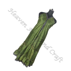 Hippy Boho 2025 été Floral longue Maxi robe femmes Loos ajustement soirée plage porter robe de soleil - Product Image 3