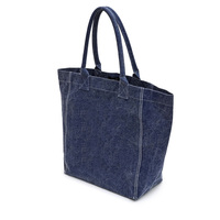 Toptan en çok satan özel renk ve boyut Denim Tote çanta fabrika yapımı ucuz fiyat Denim Tote çanta