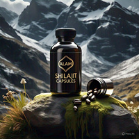 ALAM MINERALS - 60 Cápsulas de Shilajit del Himalaya en Polvo, 100% Puro y Natural, Ácido Fúlvico, Vida Útil de 5 Años
