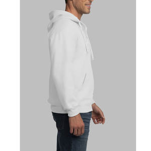 Veste zippée en polaire douce pour homme, coupe ample, coupe-vent, respirante, automne-hiver, sweat à capuche thermique en coton - Product Image 3