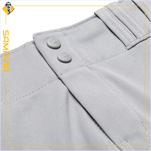 Pantalones de Béisbol SAMAVIA Personalizados, Transpirables, Antibacterianos, de Secado Rápido, Duraderos, 100% Poliéster - Product Image 3
