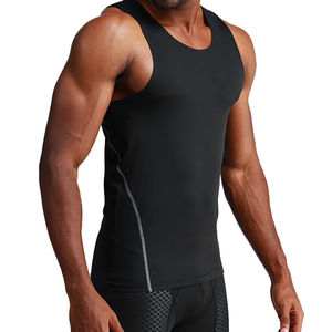 2025 camisetas sin mangas de gimnasio informales para hombre, camiseta de Fitness transpirable con estampado de sublimación completa de algodón 100% - Product Image 2