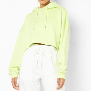 Top corto de algodón 100% de alta calidad para mujer, blusa transpirable de fácil uso, camisa de estilo informal, ropa de franela de Otoño de talla grande - Product Image 2