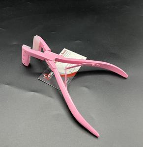 High Quality Baby Pink Silicon <b>Grip</b> Hair Extension Pliers Heavy-Duty Stainless Steel <b>Tape</b> in Hair Extension Tool - Product Image 6