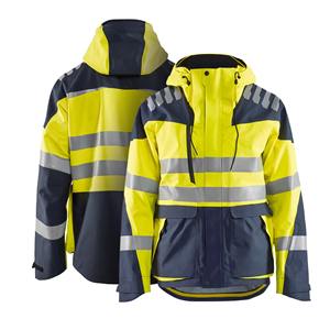 Chaqueta de Seguridad de Alta Visibilidad ANSI Clase 2, Nueva, de Moda, Suave, con LED Intermitente, Impermeable, de Secado Rápido, con Logotipo Personalizado - Product Image 5