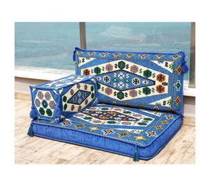 Asientos de suelo árabe Sofá de suelo árabe Piso de asiento Árabe | 90x70x10cm 3 piezas 1 Juego - Product Image 1