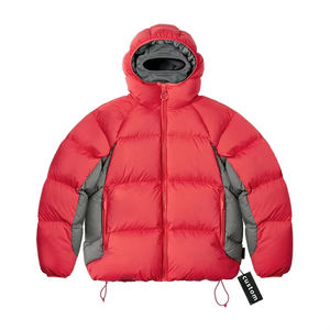 Chaqueta de Burbuja de Lona con Diseño Moderno, Abrigo Cálido de Invierno Cómodo y Elegante, Chaqueta Gruesa de Plumón para Exteriores con Capucha Personalizada - Product Image 1