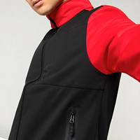 Veste Softshell Imprimée Imperméable et Coupe-Vent pour Homme, Idéale pour la Moto et la Course Automobile, en Polyester (Standard)