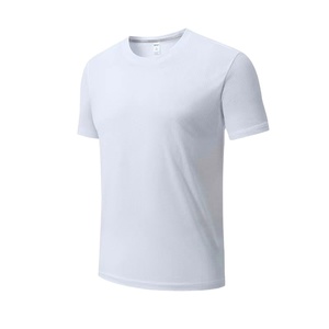Camiseta de hombre de cuello redondo de verano al aire libre correr casual de manga corta suelta traje de fitness camiseta - Product Image 5