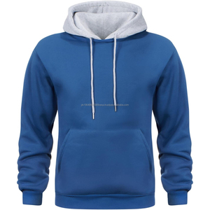 Ventes en gros de sweats à capuche oversize en coton épais et lourd pour hommes, avec logo personnalisé, unis et vierges - Product Image 1
