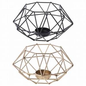 Juego de decoración de Mesa para el hogar clásico indio, 2 piezas, marco grueso, alambre de acero inoxidable de Metal para Amazon, soporte de Navidad, vela de té - Product Image 1