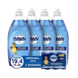Dawn น้ำยาล้างจานอัลตร้าสบู่ล้างจานแบบเติมกลิ่นหอมสำหรับล้างแผ่นครัวรูปร่าง" - Product Image 1